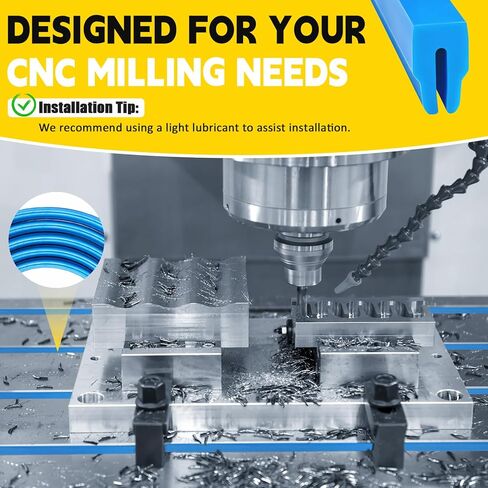 غطاء T-Slot مقاس 5/8 بوصة لآلة الطحن، طقم غطاء T-Slot لآلة الطحن، يناسب طاولة مطحنة يدوية مقاس 9 بوصة × 48 بوصة، عرض 5/8 بوصة × طول 150 بوصة in Kuwait