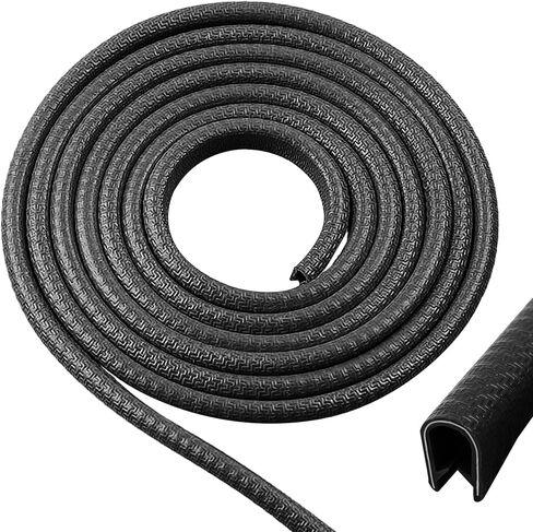 20ft(6000mm) 1/16"(2mm) U-09 White Rubber Edge Trim,U Channel Edge Guard Protector,PVC and Steel Sheet Rubber Seal Strip,for Panels Cars Doors Hatches Steel Plates in Saudi Arabia