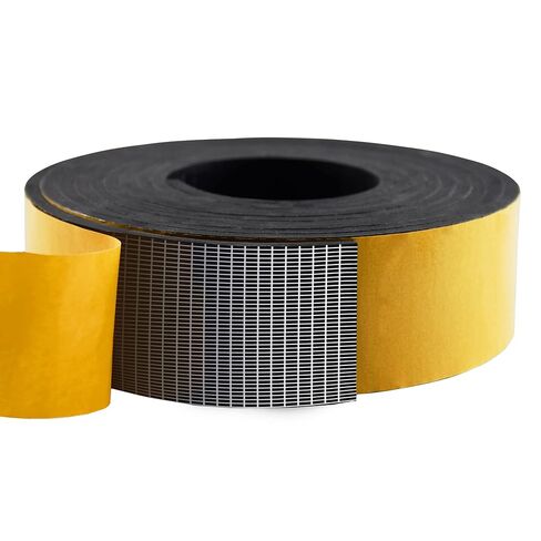 DEVNOL Sticky Back Self Adhesive Solid Rubber Strips 3/16 Thick, 2 inch Wide Neoprene Rubber Sheet Seal Strip for Gasket, Surface Protection in Kuwait