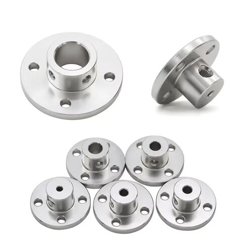 1PC Aluminum Alloy Rigid Flange Coupling Coupler Motor Guide Shaft Coupler Motor Connector(M-6MM) in Saudi Arabia