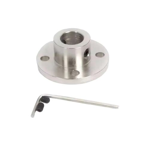 1PC Rigid Flange Coupling Motor Guide Shaft Coupler Connector(4mm) in Saudi Arabia