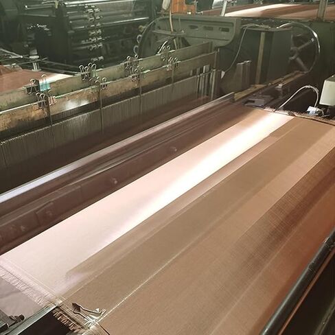 Amradield 4 Pack Pure Copper Mesh 9.8"x9.8" for Grounding Influence Signal 200 Dense Filter Screen Woven Crafts Window Protection for Air Vents Metal Mesh Sheet for Hole Blocking Insect Away in Kuwait