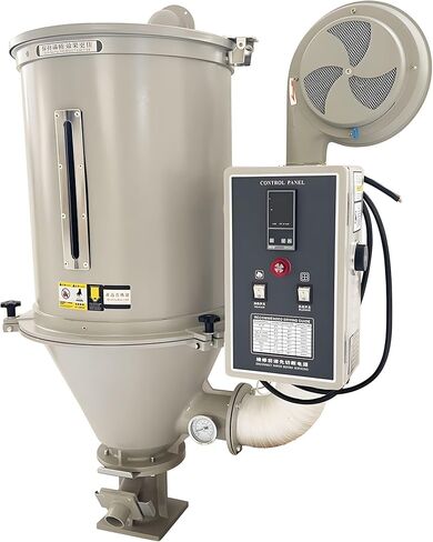 25kg Hot Air Vertical Plastic Dryer Stainless Steel Hopper Type Plastic Drying Machine 220V 3500W in Kuwait