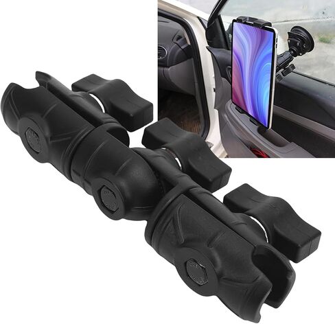 Double Socket Arm with Dual 1" Ball Sockets, Double Socket Swivel & Ratchet Arm for Motorcycle Car Engineering Machine in Saudi Arabia