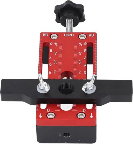 Cabinet Template Tool Aluminium Alloy Adjustable Support Arm Wood Drilling Dowelling Guide for Kitchen Bathroom Wardrobe in Saudi Arabia