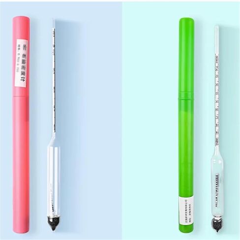 High-Precision Petroleum Density Meter (Diesel/Gasoline), Liquid Hydrometer for Gas Station Oil Testing(Sky Blue) in Saudi Arabia