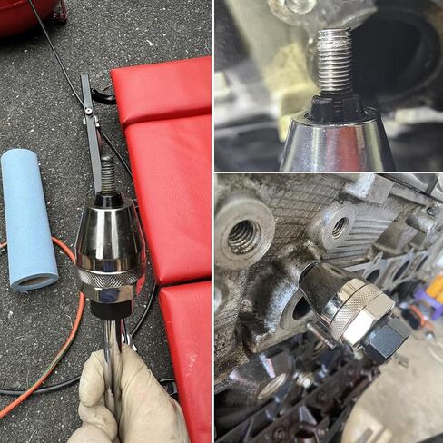 كسر البراغي النازع 3 / 8 بوصة الأزرار التالفة يزيل 1 / 4 بوصة إلى 1 / 2 بوصة ترصيع لطلاء الصدأ التالف المدورة in Kuwait