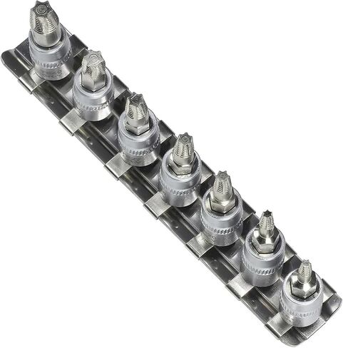 Efficient Screw And Bolt Remover Set 7PCS Broken Bolt Extractor Kit Compatible With Wood And Metal Long Lasting Carbon Steel in Saudi Arabia