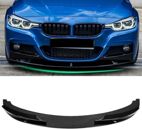 مفسد KHK الأمامي المصد للشفاه لـ BMW X5 F15 M-Sport 2014-2018 ، إكسسوارات فاصل جسم ABS Black ABS Black ABS in Kuwait