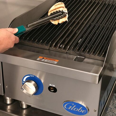 Globe GCB15G-RK Food Equipment Countertop 15" Char Rock Gas Charbroiler, Stainless-Steel in Saudi Arabia