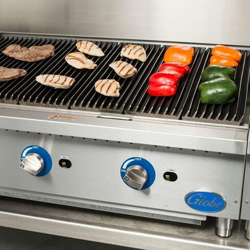 Globe Food Equipment كونترتوب 36 بوصة شواية غاز مشعة S/S in Saudi Arabia