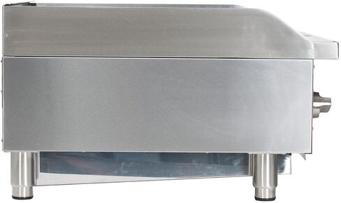 Globe Food Equipment Countertop 24" Char Rock Gas Charbroiler in Saudi Arabia