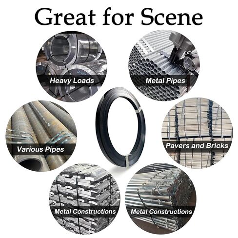 ملف ربط فولاذي 1/2 بوصة × .020 بوصة × 200 بوصة، بكرة ربط ربط معدنية، قوة كسر 1200 رطل، ربط قوي صغير محمول مع مقاومة فائقة للقطع، ربط منصة نقالة ثقيلة in Kuwait