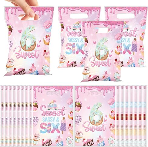 حقائب Eobecy Cherry Party Favor Facs ، 50pcs goody candy candy حقائب الهدايا مع المقابض ، والكرز الحمر in Kuwait
