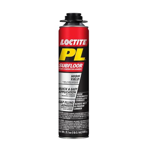 Loctite 2973394 PL Subfloor Foam Construction Adhesive, 21.1OZ Aerosol Can, 1 Pack in Saudi Arabia
