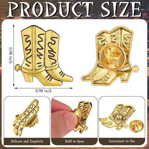 Yinkin 50 Pcs Cowboy Western Lapel Pin Men Women Lucky Horseshoe Lapel Pin Vintage Metal Horseshoe Cowgirl Backpack Party (Silver) in Kuwait