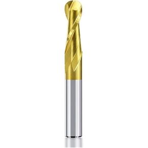 1pcs Carbide 2 Flute Ball Nose End Mills 3.175/4/6/8/10/12mm Shank CNC Router Bit Carbide Milling Cutter Woodworking Tool(3.175x1x6x38) in Kuwait
