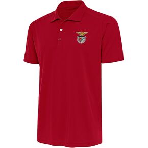 Antigua Benfica Men's Statement Polo - Performance Soccer Fan Golf Shirt - Moisture-Wicking 100% Polyester in Kuwait