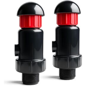 صمام تنفيس هواء أوتوماتيكي 3/4 بوصة | اتصال موضوع معاهدة حظر الانتشار النووي | التهوية المستمرة لخزانات المياه والمعدات الزراعية والصناعية للري بالتنقيط - مثالية لأنظمة الزراعة والري in Kuwait