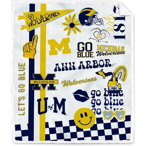 NCAA Loco Fan Ultra Cozy Sherpa Blanket in Kuwait