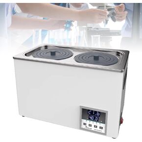 Adjustable Water Bath with Stainless Steel Liner, Anti-Dry Burning Feature, Drain Hole, and Static Control for Perfect Cooking Results in Kuwait