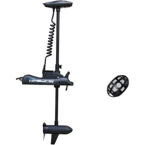 AQUOS Haswing Black 12V 55LBS 48inch Bow Mount Trolling Motor with 2.4G Remote Control for Inflatable Boat Kayak Bass Boat Aluminum Boat Fishing, Freshwater and Saltwater Use in Kuwait