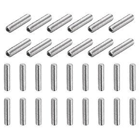 MECCANIXITY 120 Pcs M3-0.5 x 8mm Grub Screws, 304 Stainless Steel Cup Point Allen Head Screws Internal Hex Socket Drive for Bathroom Fixtures Repair Furniture DIY Project in Kuwait