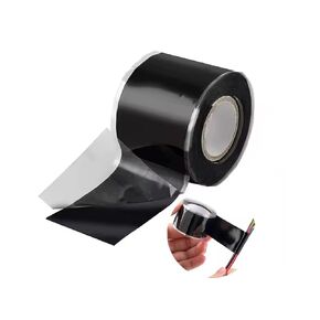 Hose Repair Tape, Self Fusing Silicone Tape 1 Inch x 10Ft, Waterproof Self Fusing Rubber Tapes Rescue Tape Silicone Rubber Self Fusing Tape for Pipe Leaks Emergency Repair in Kuwait