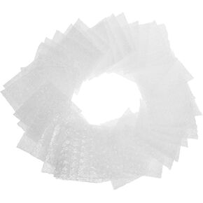 100pcs Heart-shaped Bubble Pouches Cushioning Packaging Bags Thickened Protective Wrap Small Bubble Envelopes for Shipping and Storage in Kuwait