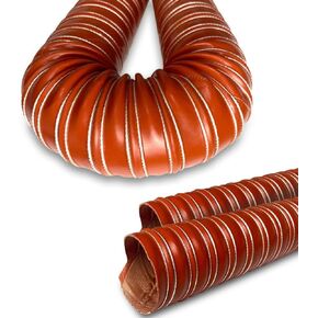 خرطوم سيليكون مرن عالي الحرارة لتبريد الفرامل والعادم، خيارات 1-12 بوصة، مثالي للأبخرة الصناعية، متين بقطر 170 مم (6.7 بوصة) in Kuwait