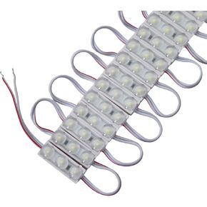 وحدة أضواء واجهة متجر REXTiN 200 قطعة صغيرة 3 LED بيضاء فائقة السطوع 2835 SMD مقاومة للماء لعلامات الإعلانات مع شريط لاصق خلفي (أبيض) in Kuwait