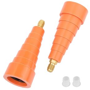 Nitrogen Purge Boot for OD 3/8, 1/2, 5/8, 3/4, 7/8, and 1-1/8 inch Coolants, Oils & Flushing Agents ACR Tubing - 2 PCS in Kuwait