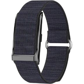 جهاز تتبع اللياقة البدنية الذكي H59 Max، سوار من النايلون الأسود، ساعة نشاط مقاومة للماء IP68 مع مراقب معدل ضربات القلب، تتبع النوم، شاشة 0.96 بوصة، أوضاع رياضية متعددة in Kuwait