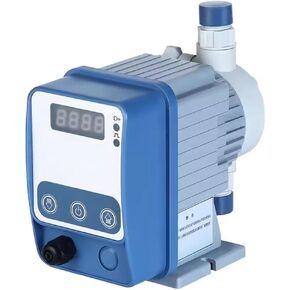 Electromagnetic Diaphragm Metering Pump, Industrial-Grade Polypropylene Chemical Metering Pump, Water Treatment Liquid Weak Acid Chemical Chlorine Self-Priming Pump (9LPH 3bar) in Saudi Arabia