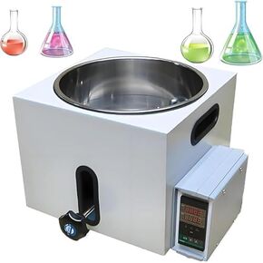 2/3/5L Digital Water Bath, Stainless Steel Lab Heater, 110V-220V, Precise Temperature Control, LED Display, 2KW for Chemistry Experiments & Research in Kuwait