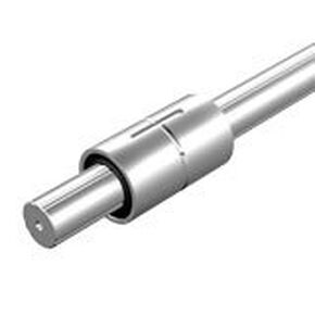THK Steel Ball Spline Model LT, Single Nut Cylindrical Medium Torque, Shaft: 10mm Diameter x 300mm Length, Nut: 21mm Diameter x 33mm Length, Load Capacity: 1102 lb in Saudi Arabia