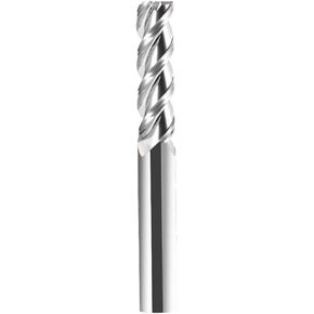 1pcs Carbide End Mill HRC55 3 Flute Aluminum Milling Cutter D6-D20 150L HSS CNC Carbide Straight Shank End Mill Cutter for Aluminum Copper Processing Metal Cutter in Saudi Arabia
