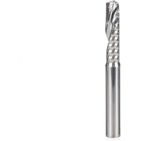 1 قطعة كربيد التنغستن واحد فلوت نهاية المطاحن دوامة القواطع 3.175 مللي متر-12 مللي متر عرقوب لقم تفريز CNC لقطع الألومنيوم (6x28x55 مللي متر) in Kuwait