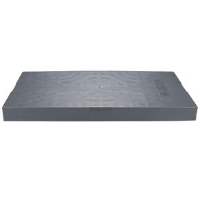 Diversitech E Lite Plastic Equipment Pad for HVAC Systems, 36" x 36" x 2", Gray (EL3636-2) in Kuwait