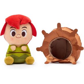 مخزن ديزني الرسمي Mini Mix -Mix Plushies - Winnie the Pooh - حيوانات محشوة لطيفة - مزيج ومطابقة القبعات القابلة للفصل - حزام الخطاف والحلق - ألعاب أفخم للأطفال وجامعي ، 7 بوصات in Kuwait