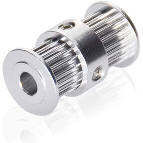 Double Layer GT2-20T Timing Belt Pulley 8mm Bore 9mm Tooth Width 2mm Pitch For 3D Printer (bore: 8mm) in Kuwait