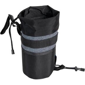 حقيبة SpeedSleev SURGE eSleev الجذعية للدراجات على الطرق والحصى والتجول - زجاجة مقود خفيفة الوزن لركوب الدراجات وحقيبة تخزين مع إمكانية الوصول برباط بيد واحدة - ملحقات الدراجة - أسود - حجم كلاسيكي in Kuwait