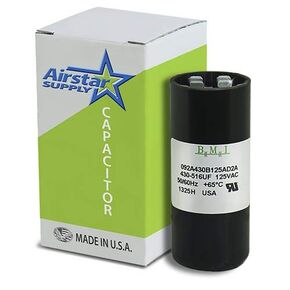 USA Start Capacitor 430-516 uF MFD 110 or 125 VAC Universal Replacement in Kuwait