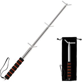 عمود اختبار كاشف الدخان - كاشف الدخان واختبار القطب القابل للخروج من دخان الطوارئ - عمود اختبار طوارئ لإضاءة الطوارئ - ضمان اختبار آمن وفعال لمنتجات سلامة الحياة ، حزمة واحدة in Kuwait