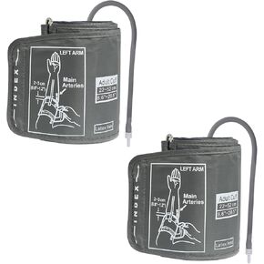 Quality Replacement Blood Pressure Extra Large Cuff Compatible with Omron BP Monitors 22-52CM Big Arm, Universal 4.6mm Interface Adjustable XL Blood Pressure Cuff for Adult Big Arms Home Use (Grey) in Kuwait