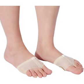 Half Sole Dance Shoes Dance Foot, 1 Pair Dance Pad Shoes Half Sole Foot Toe for Ballet Belly(L) in Kuwait