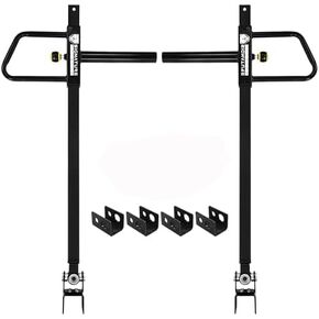 Upgraded Adjustable Jammer Arms, Lever Arms, Monolift Attachments Rated 600 LB Per Arm, Fits Racks at All Post Sizes and Hole Sizes, Pair in Kuwait
