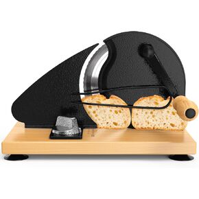 ترقية قطاعة الخبز اليدوية لخبز العجين المخمر محلي الصنع، قطاعة الخبز المنزلية الكلاسيكية مع خط مقياس وسياج فولاذي، شفرة حادة، عرض قابل للتعديل للاستخدام المنزلي والتجاري in Kuwait