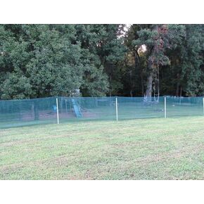 Jones Sports Pocket Fence Kit with Posts 50, 100, or 150' Long; Green or Orange in Kuwait