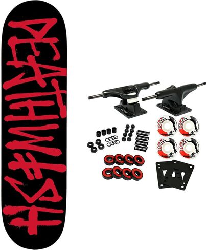 لوح التزلج Deathwish Complete Deathspray أسود/أحمر 8.25 بوصة × 31.5 بوصة in Kuwait